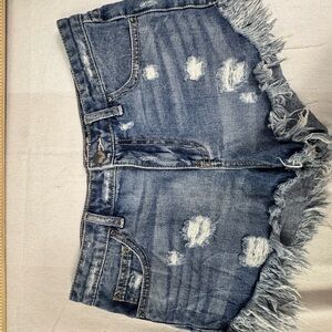 Free people Distressed Denim Women Shorts